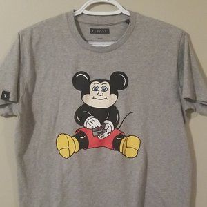 T-POST #161 Adam Mouse GPK Gray T Shirt, Men's Size Small